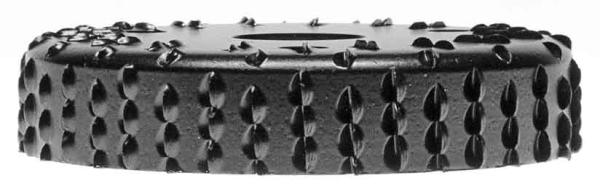 Fréza rašpľová do uhlovej brúsky 90 x 20 x 22,2 mm vysoký zub, TARPOL, T-37