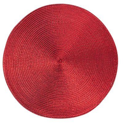 Podložka MagicHome pod tanier, 38 cm, červená