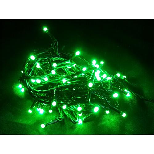 Reťaz MagicHome Vianoce Orion, 100 LED zelené, 8 funkcií, 230V, 50 Hz, IP20, interiér, osvetlenie, L