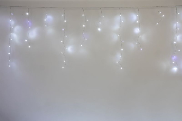 Reťaz MagicHome Vianoce, časovač, 504xLED, studená biela, 9+1 funkcií, 20 m, IP44