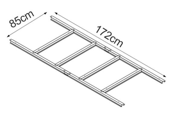 Podlahová konštrukcia na domček Strend Pro, pre 2172910, 85x172 cm 1