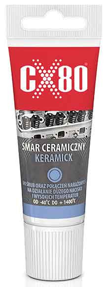 Mazivo KERAMICX 40 g pre skrutky vystavené vysokým tlakom a teplotám