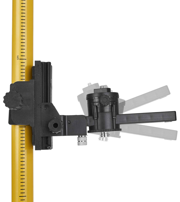 Teleskopický nosný stĺp pre laser 420 cm + adaptér pre sklony, GEKO 5