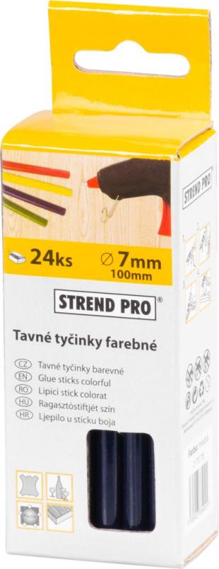 Tyčinka Strend Pro GS-201A, 100x07 mm, modrá, bal. 24 ks, tavná, lepiaca, náplň do tavnej pištole 1