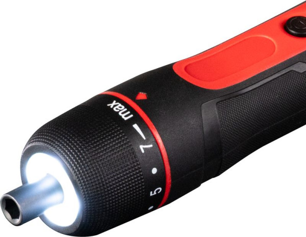Skrutkovač Strend Pro 3.6V, nabíjateľný, sada v púzdre 2