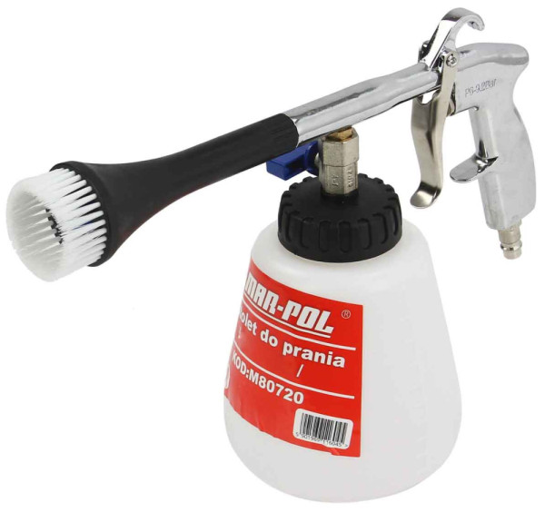 Pneumatická umývacia pištoľ s kužeľovou tryskou, MAR-POL 1