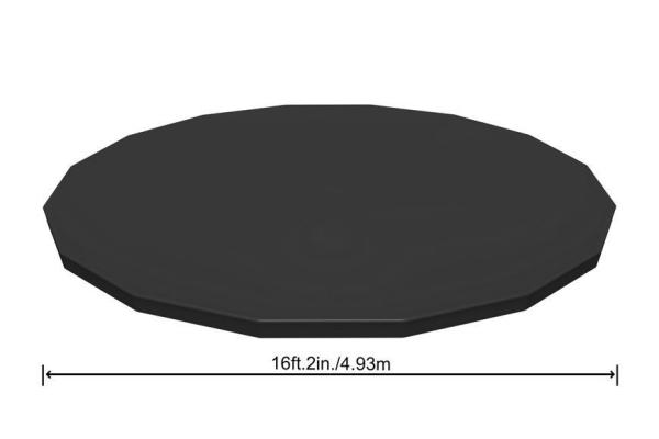 Plachta Bestway® FlowClear™, 58249, čierna, bazénová, 488 cm