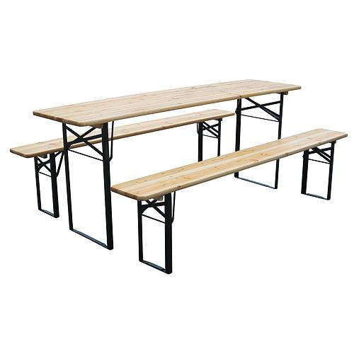 Set pivny DORTMUND Medium, stôl 200x50x77 cm