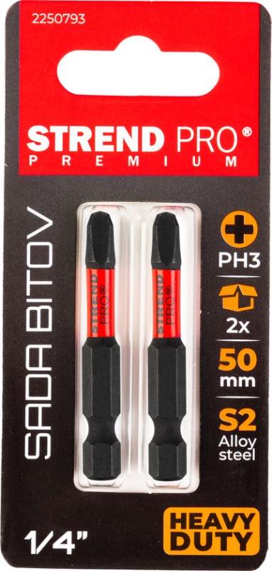 Bit Strend Pro Premium Phillips, PH 3, bal. 2 ks