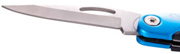 Skladací nôž vreckový s karabínou, 19 cm, GEKO