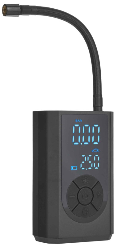Kompresor do auta/na bicykel 4000mAh, 84W,10 barov, GEKO 8