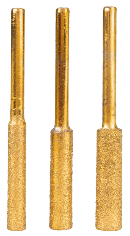 Sada pilníkov na brúsenie reťaze pre vŕtačku 5ks x 4 mm, 5ks x 4,8 mm, 5ks x 5,5 mm, GEKO 2