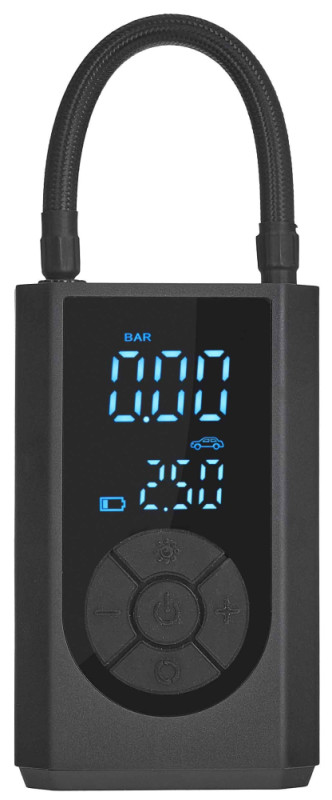 Kompresor do auta/na bicykel 4000mAh, 84W,10 barov, GEKO 7
