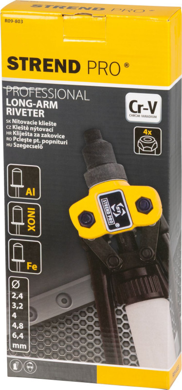 Kliešte Strend Pro R09-803, nitovacie, pákové 280 mm, CrV 4