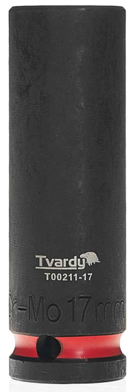 Hlavica nástrčná predĺžená 6HRAN 1/2" 13 mm, úderová, Cr-Mo, TVARDY 1