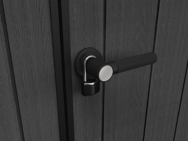 Domček Keter CORTINA 9X7, sivý, záhradný, 279x218x226 cm 1