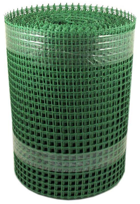 Pletivo plastové zelené, oko 30 x 30 mm, 1,0 x 25 m, XL-TOOLS