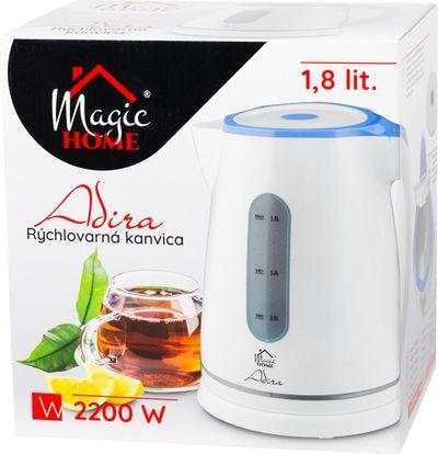 Kanvica MagicHome Adira, 1850-2200 W, 230 V, 50 Hz, 1800 ml, skrytá vyhrievacia špirála, rýchlovarná 7