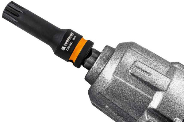 Sada krátkých a dlhých úderových hlavíc M14, M16, M18, 6-dielna, POWERMAT 15