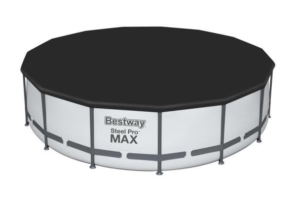 Bazén Bestway® Steel Pro MAX, 56488, kartušová filtrácia, rebrík, plachta, 457x107 cm