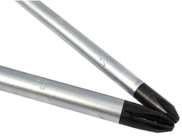 Skrutkovač PH 0 x 75 mm, žltočierna rukoväť, PRO-TECHNIK 4