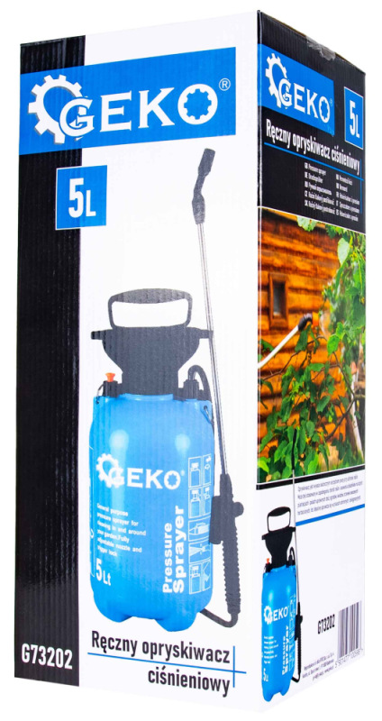 Postrekovač ručný tlakový 5 litrov, GEKO 1