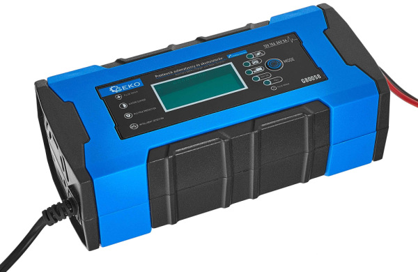 Nabíjačka autobatérii s funkciou opravy, 230 V, 12/24V, intenzita prúdu 10A, AGM/GEL, GEKO 3