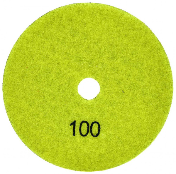 Brúsny diamantový kotúč 125 mm, zrno 100 suchý zips, brúsenie na sucho, GEKO 2