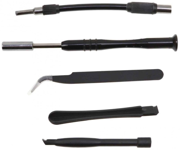 Sada bitov 1/4" s elastickým nadstavcom, 98-dielna, GEKO 2