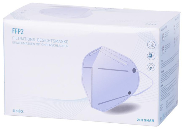 Respirator ZHISHAN 10217, FFP2, bal. 50 ks 2