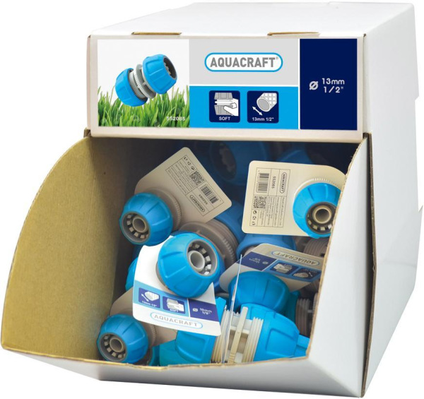 X Spojka SoftTouch 1/2", AQUACRAFT® 552085, Display box 50 ks