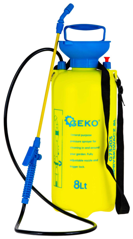 Postrekovač ručný tlakový 8 litrov, GEKO 9
