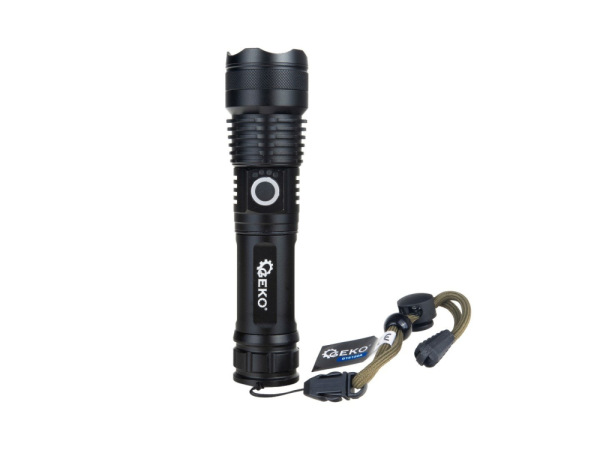 LED lampa XHP50 15W 1800 mAh 1500 lm IPX3, GEKO 2