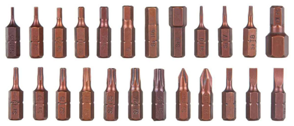 Skrutkovač momentový 1/4" 1-6 Nm + príslušenstvo, TVARDY 4