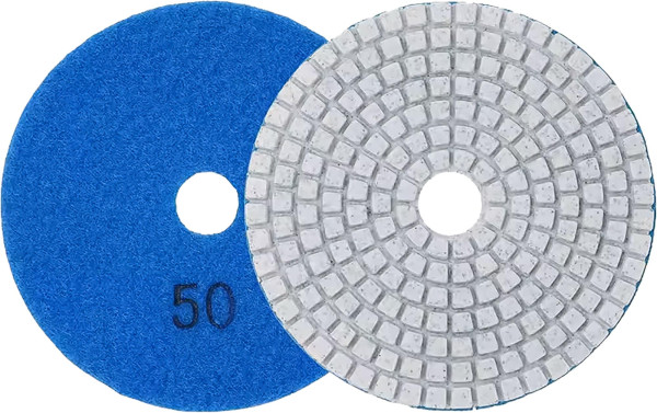 Kotúč Strend Pro Premium P400, 100 mm, leštiaci, diamantový, suchý zips, za mokra leštenie brúsenie
