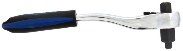 Račňa trojitá 1/4", 3/8", 1/2" 72 zubová, celokovová, GEKO