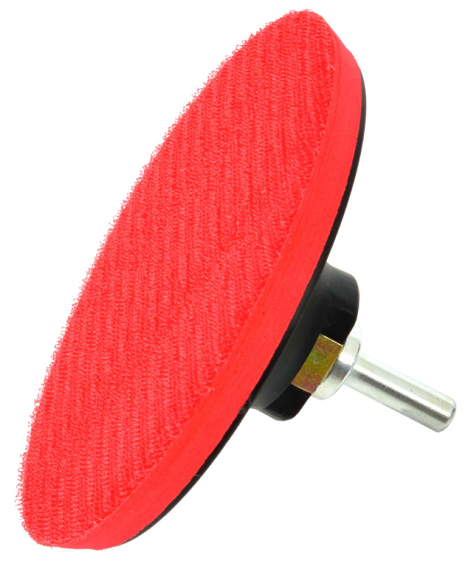 Kotúč unášací, suchý zips 125 mm, stopka 8 mm/závit M14, GEKO 2