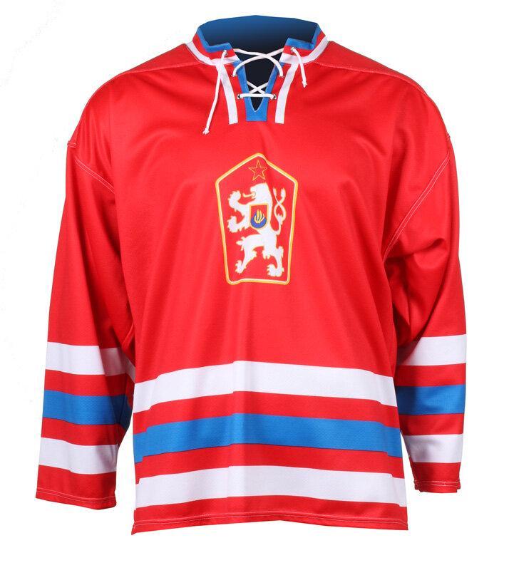 Merco Replika ČSSR 1976 hokejový dres červená