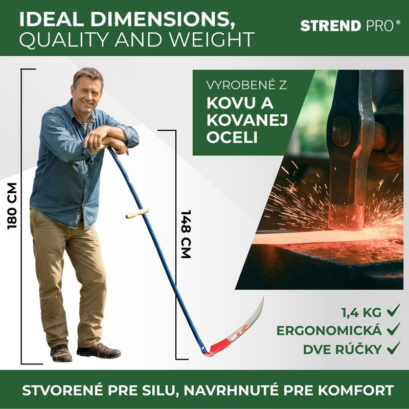 Kosisko Profi, kovové 145 cm 1