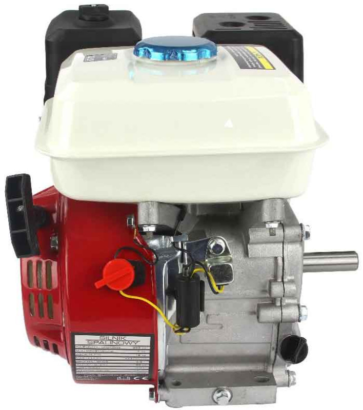 Benzínový štvortaktný spaľovací motor, 223 cm3, výkon 7,0 kW, hriadeľ 19 mm, MAR-POL 2