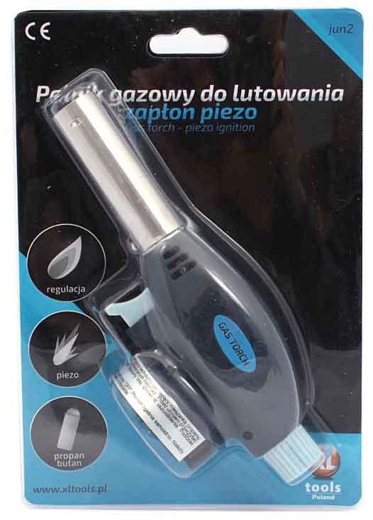 Spájkovacia lampa na plynovú kartušu 225 g, piezo zapaľovanie, PRO-TECHNIK 5