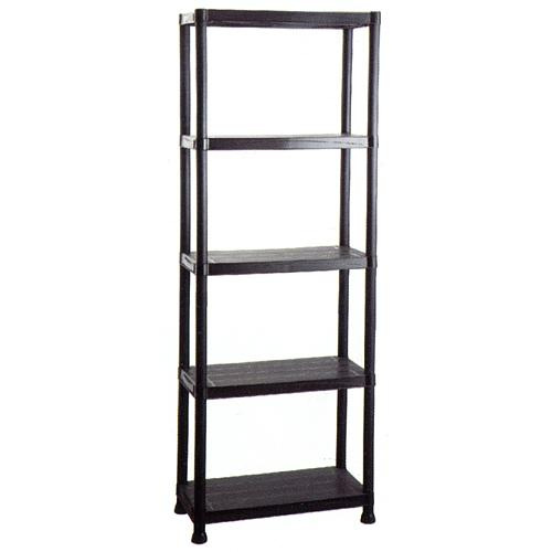 Regal Racks RA3071-A, plastový, 5 police, 600x300x1720 mm, max. 16 kg