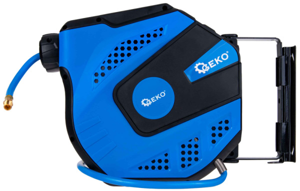 Samonavíjací závesný bubon s hadicou na vzduch, 8 x 12 mm, dĺžka 20 m, GEKO 5