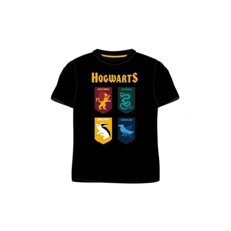 E plus M Pánske bavlnené tričko HARRY POTTER Crest - M (medium)