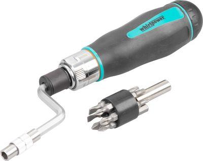 Skrutkovač Whirlpower® 96-7914, SpeedyDriver, 1/4", 12 bitov