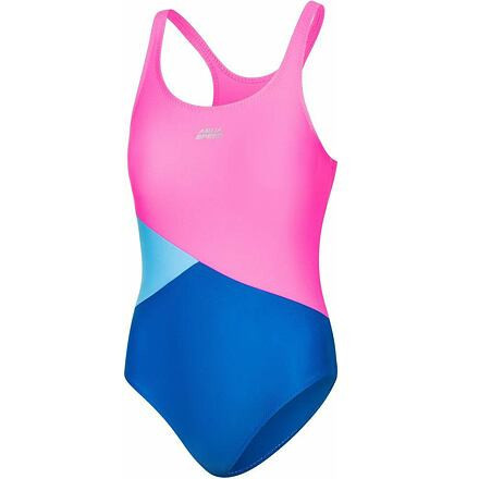 Aqua-Speed Pola dievčenské plavky ružová veľ. 140