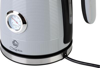 Kanvica MagicHome Laria, 1850-2200 W, 230 V, 50 Hz, 1700 ml, rýchlovarná, s teplomerom 2