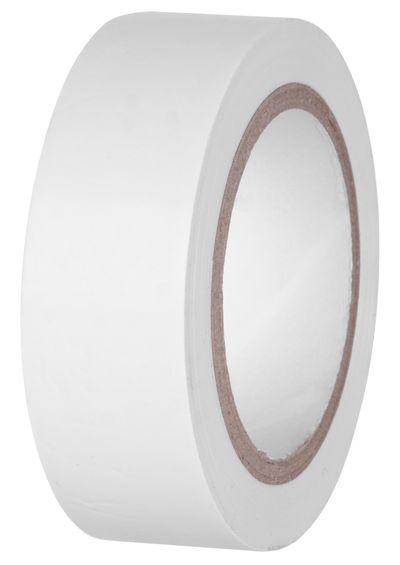 Páska E130WHT, biela, izolačná, lepiaca, 19 mm, L-10 m, PVC