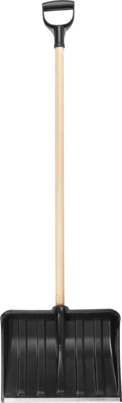 Odhrňovač Snowman M0 400x310 mm, lopata na sneh, Pvc, odhŕňač, drevená násada 2