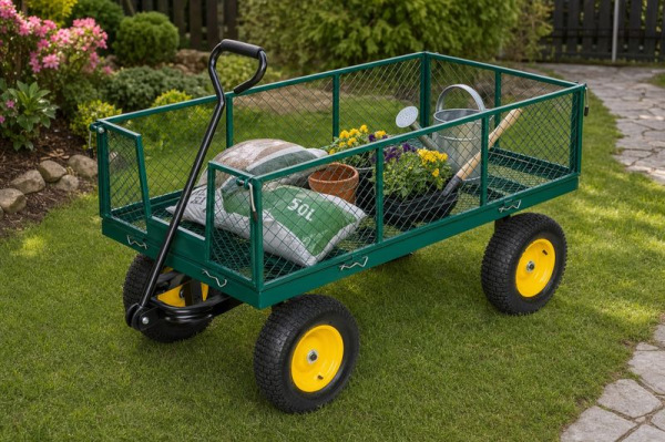 Vozík Handtruck 515, 1250x650x320 mm, záhradný, max. 300 kg 1